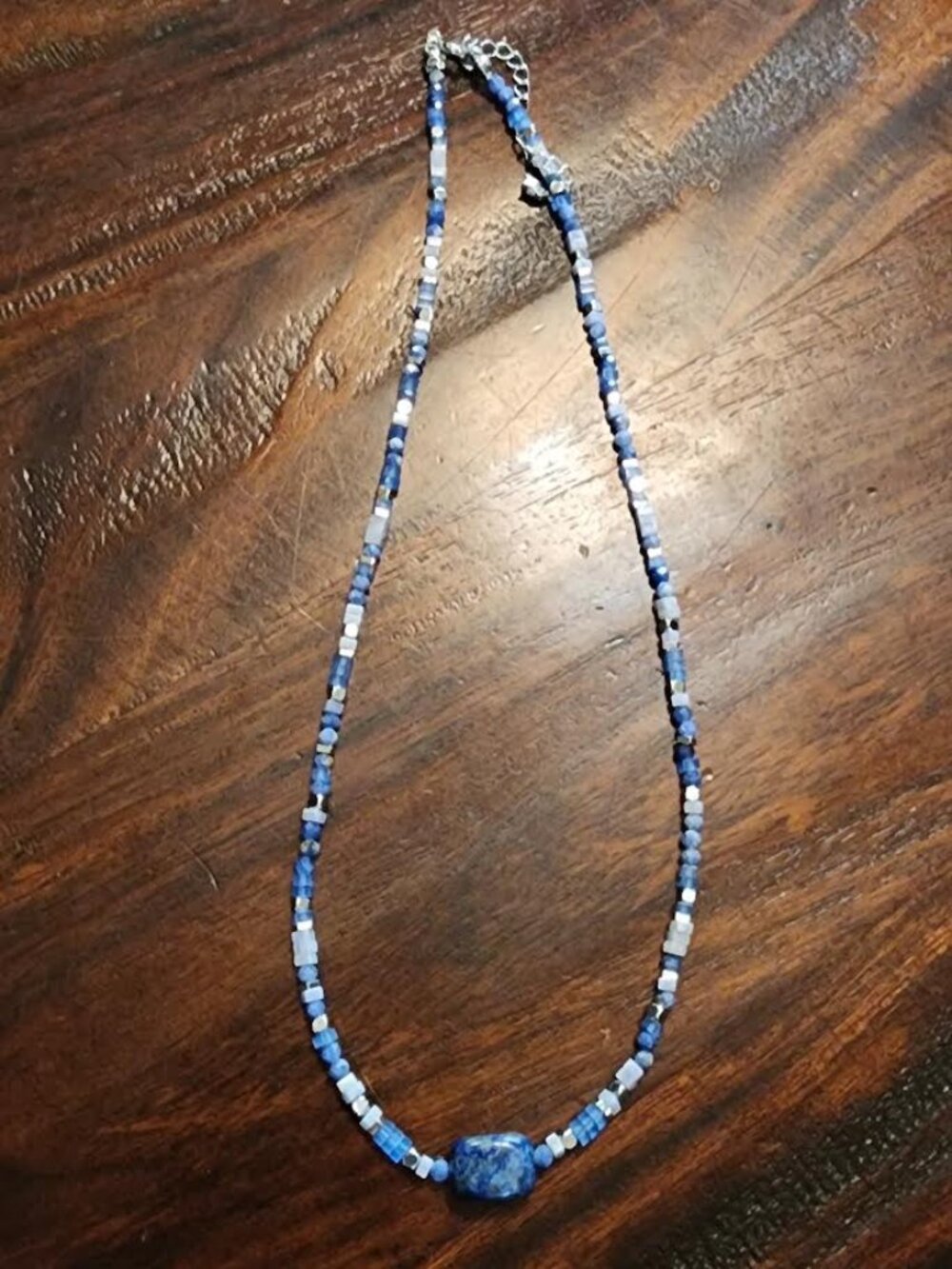 Natural Lapis and Sodalite necklace